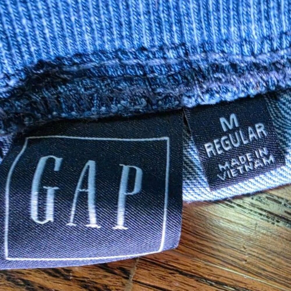 Gap drawstring jean shorts Size Medium - Picture 3 of 7